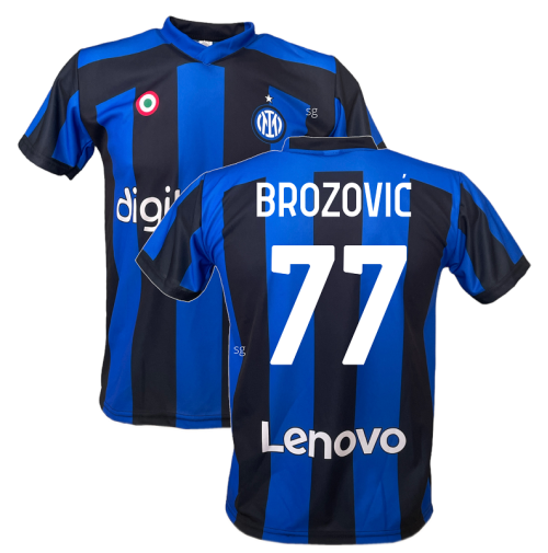 Maglia Inter Brozovic 77 ufficiale replica 2022/2023 